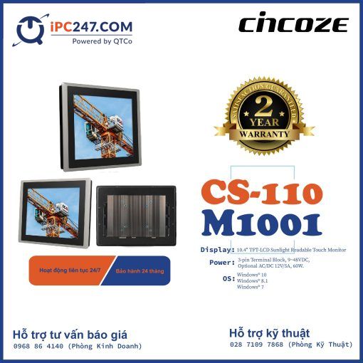 Man Hinh Cam Ung Cong Nghiep CS 110 M1001