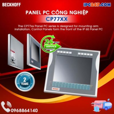 Máy tính công nghiệp CP77xx do công ty Quyết Thắng phân phối tại Việt Nam. Liên hệ chúng tôi theo Hotline 0968 86 41 40 để biết thêm chi tiết