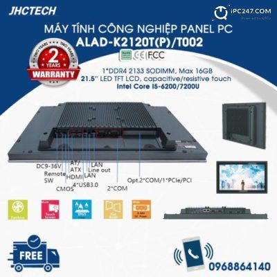 Máy tính cảm ứng công nghiệp ALAD-K2120T(P)/T002