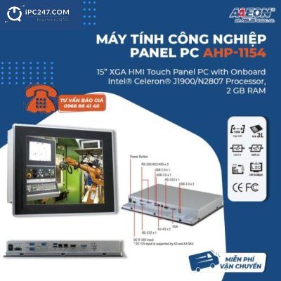 Máy tính công nghiệp Panel PC AAEON-AHP-1154