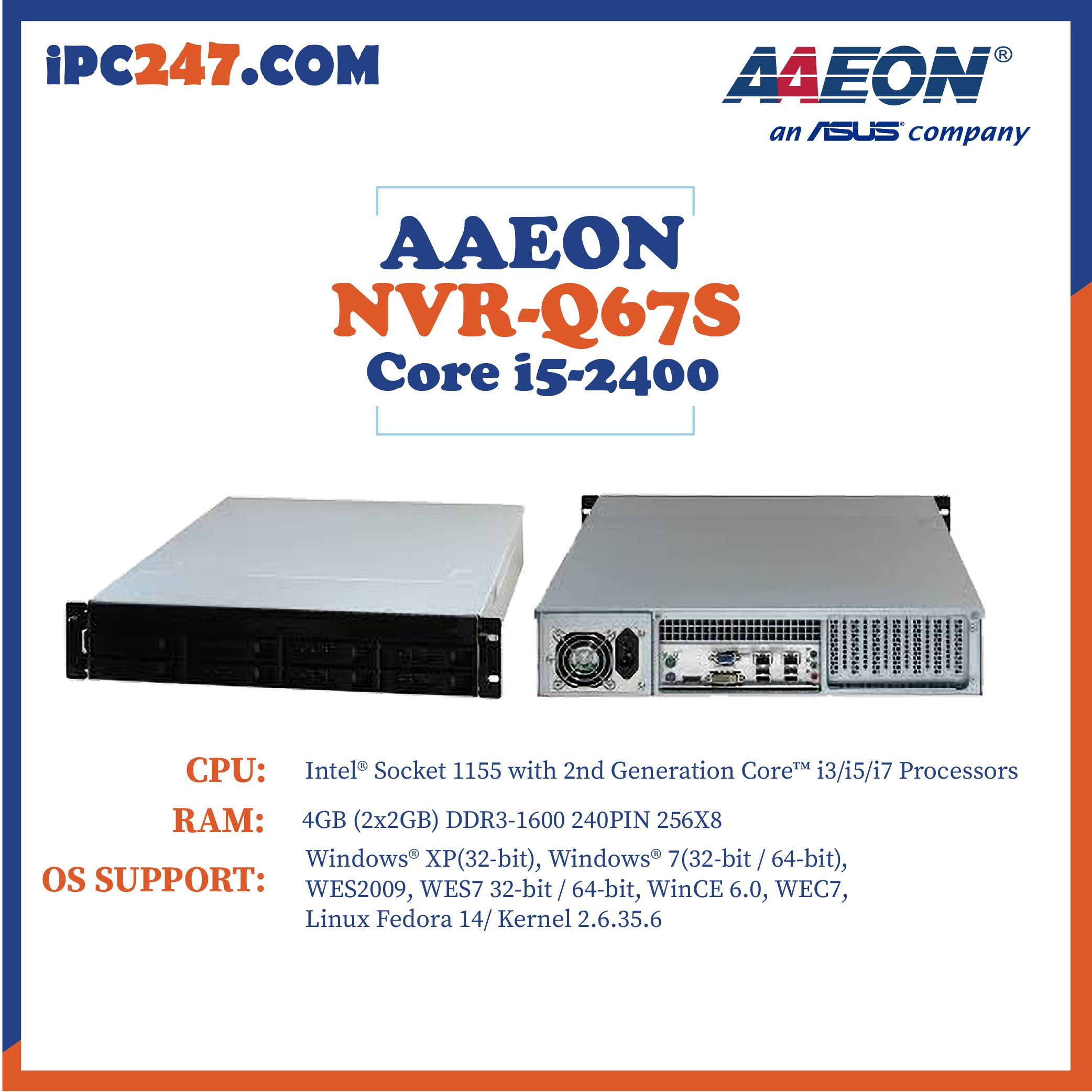 AAEON NVR-Q67S