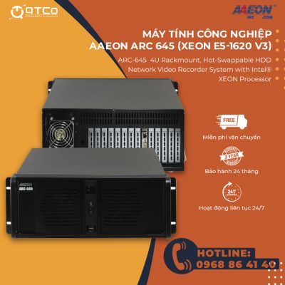 Máy tính công nghiệp AAEON ARC-645