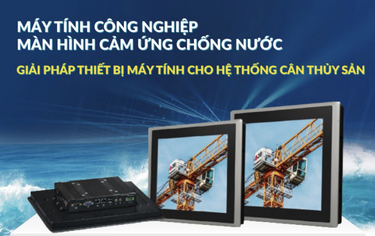 Máy tính công nghiệp màn hình cảm ứng PPC-G1061A Máy tính PPC-G1061A cho hệ thống cân thuỷ sản