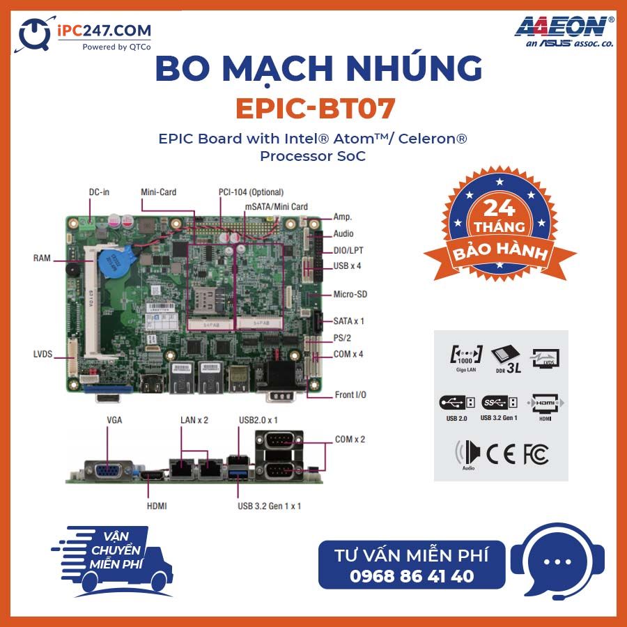 Bo mạch nhúng EPIC-BT07 bo-mach-con-EPIC-BT07