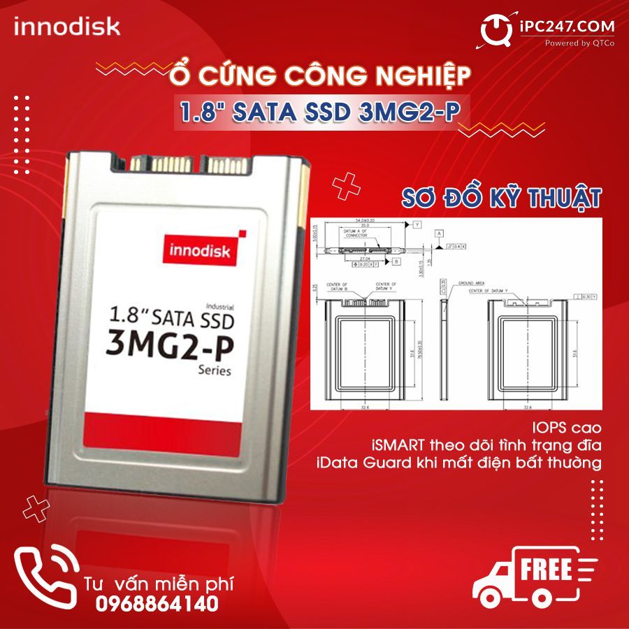 SATA SSD 3MG2-P do cong ty Quyet Thang phan phoi SATA SSD 3MG2-P