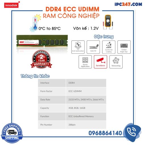 DDR4 ECC UDIMM