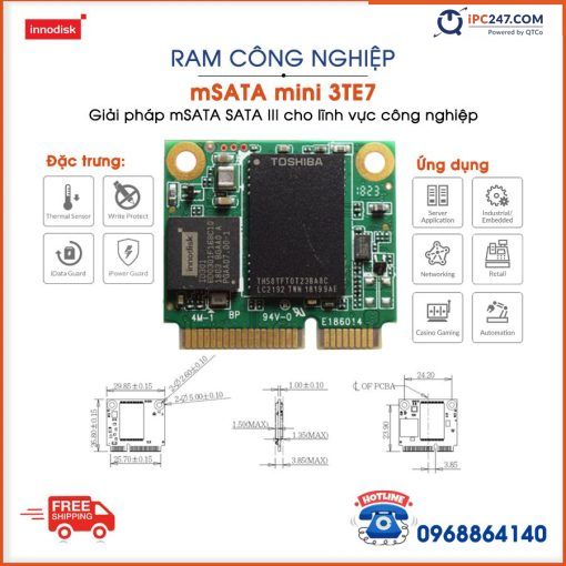 mSATA mini 3TE7