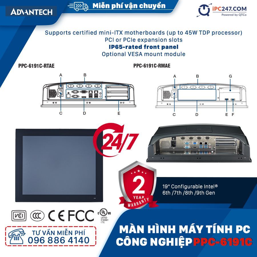 PPC-6191C do cong ty Quyet Thang phan phoi PPC-6191C