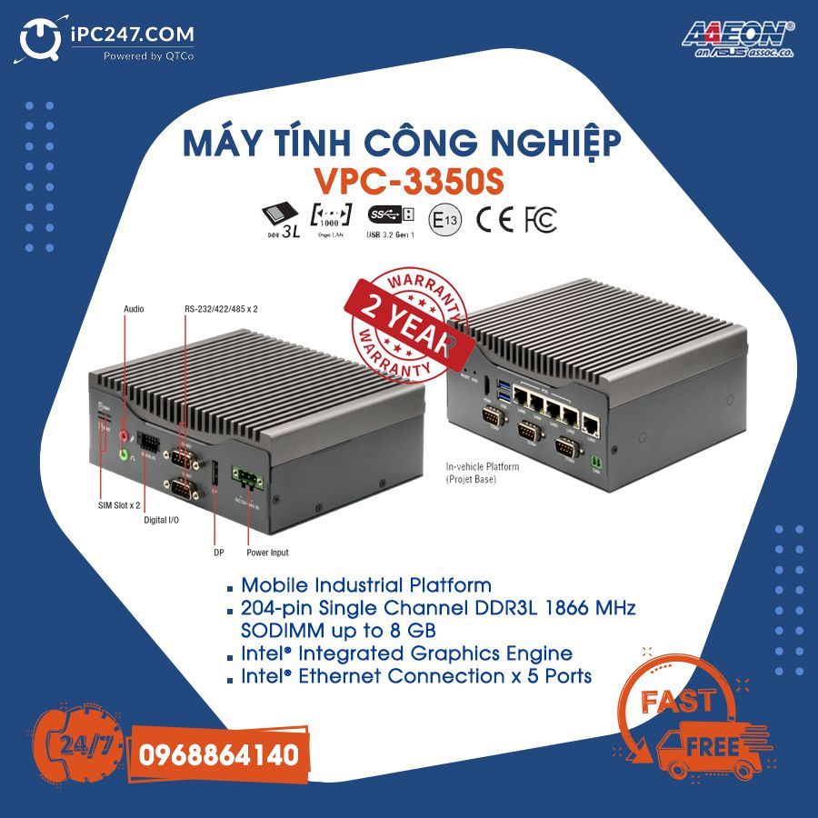 VPC-3350S do cong ty Quyet Thang phan phoi VPC-3350S