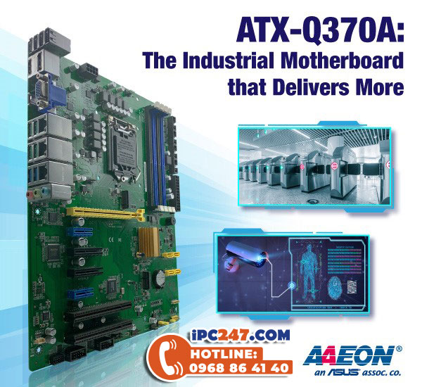 Mainboard máy tính công nghiệp Mainboard may tinh cong nghiep ATX-Q370A