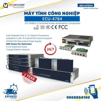 Máy tính công nghiệp không quạt ECU-4784 ECU-4784