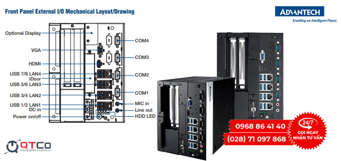 Advantech Edge EIS-S230-U20S501