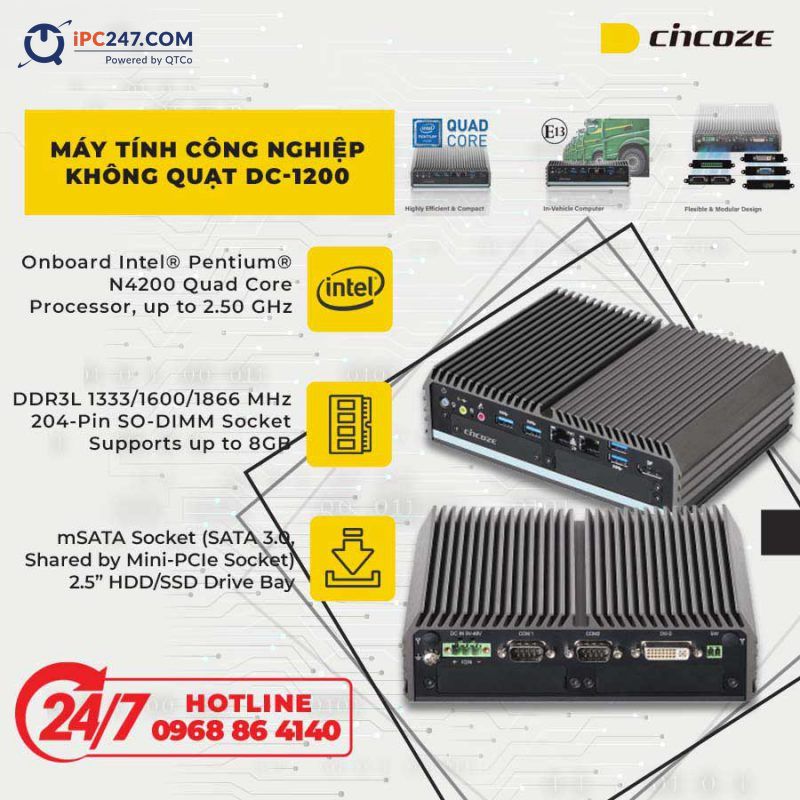 Cincoze DC-1200