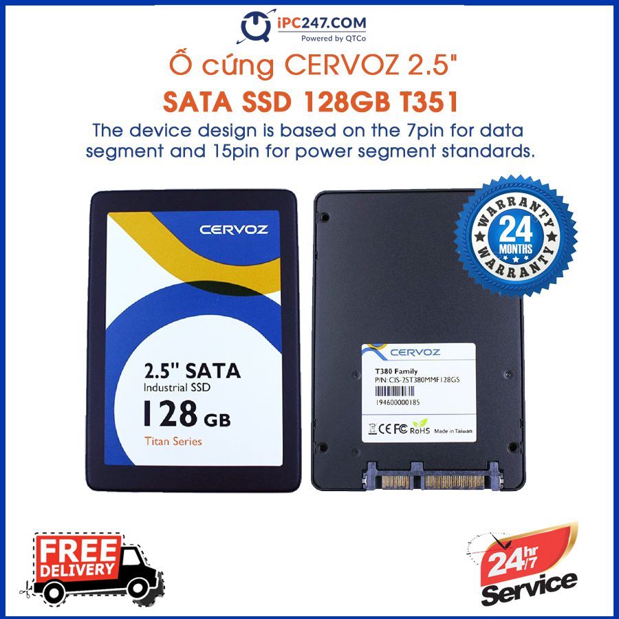 SATA SSD 128GB T351 do Cong ty Quyet Thang phan phoi SATA SSD 128GB T351