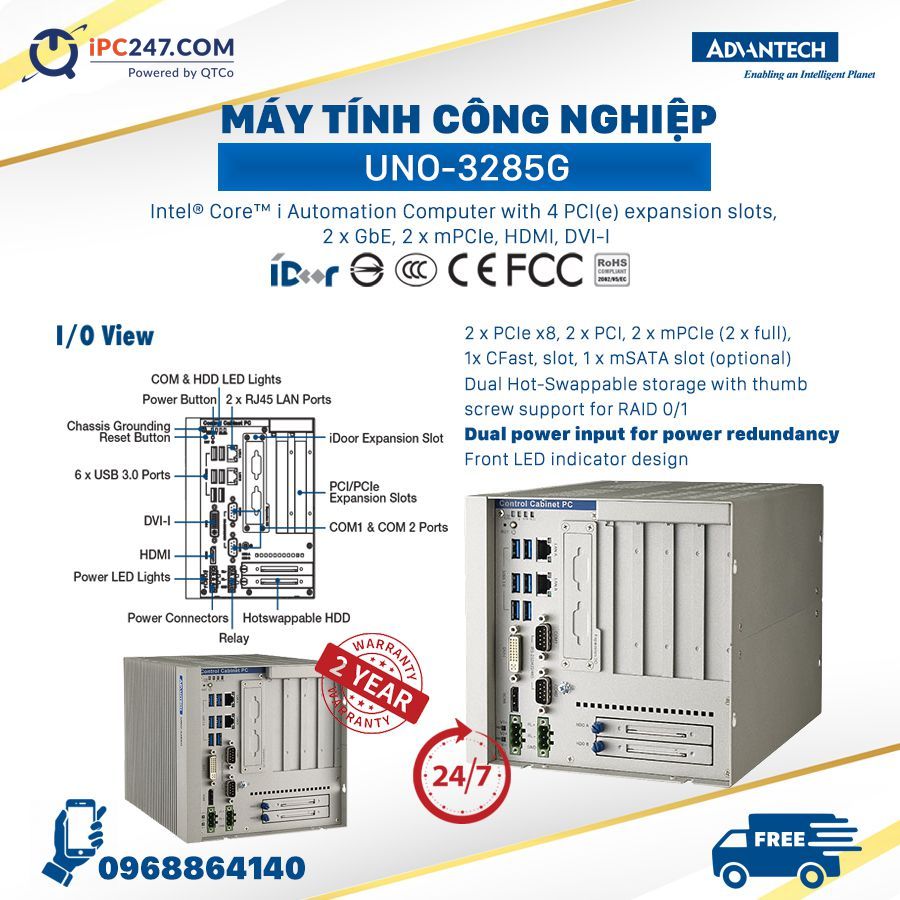 UNO-3285G do Cong ty Quyet Thang phan phoi UNO-3285G
