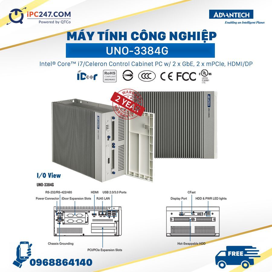 UNO-3384G do Cong ty Quyet Thang phan phoi UNO-3384G