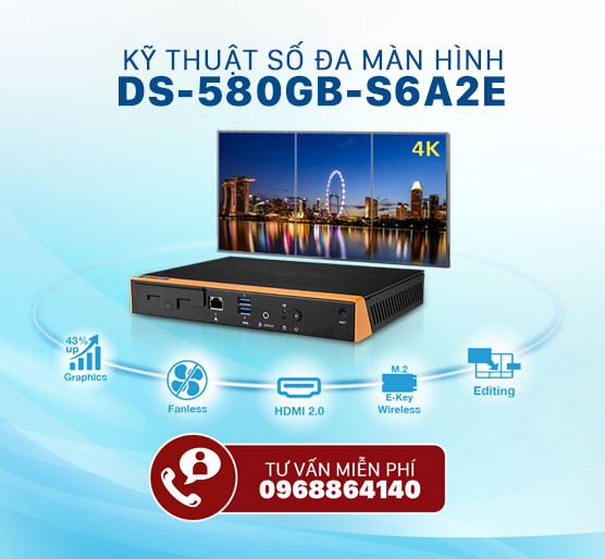 Kỹ thuật số đa màn hình DS-580GB-S6A2E