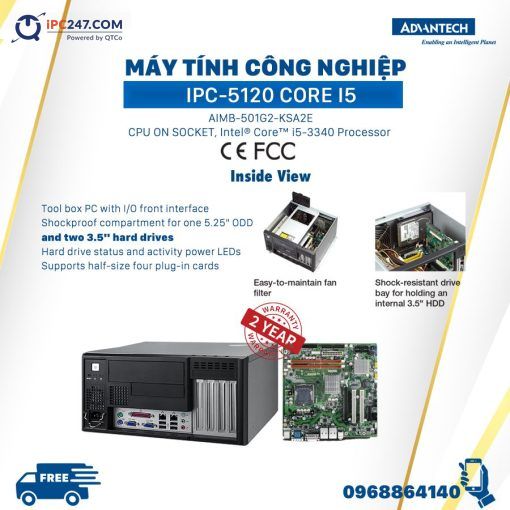 May tinh cong nghiep IPC-5120 core i5