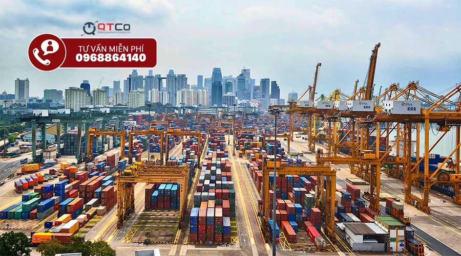 hệ thống cảng biển thông minh Singapore