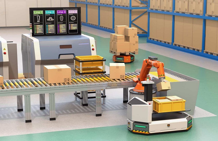 Máy tính công nghiệp cho các phương tiện được dẫn đường tự động (AGV) Máy tính công nghiệp