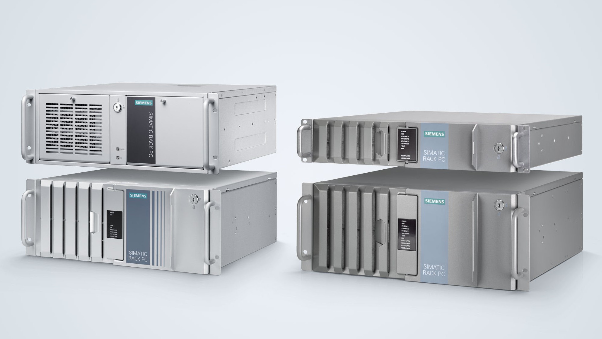 Máy tính công nghiệp Siemens SIMATIC IPC347E dạng rack 19 inch làm máy chủ WinCC