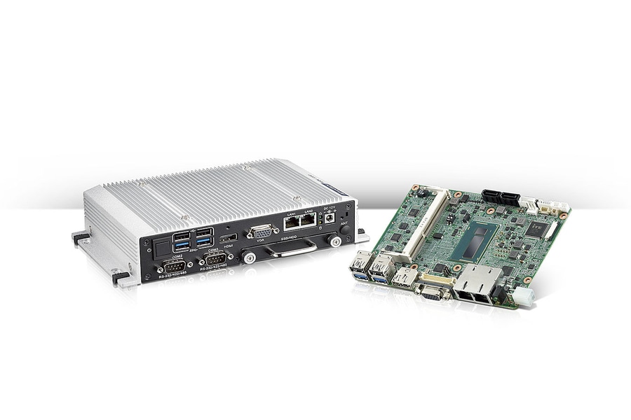 Máy tính nhúng không quạt Advantech ARK-1550-S6A1E May tinh nhung sieu mong khong quat Advantech ARK 1550