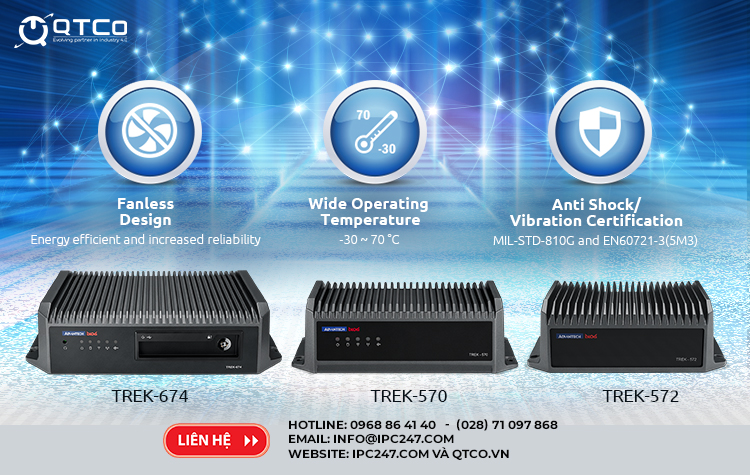 Máy tính mini công nghiệp không quạt