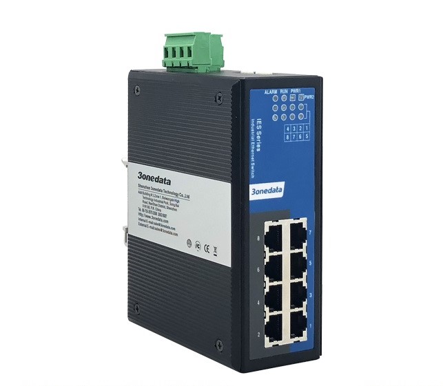 Switch công nghiệp 8 cổng IES318