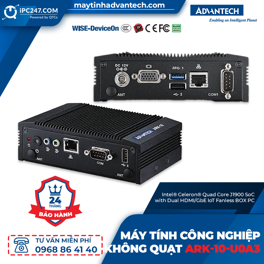 AARK-10-U0A3 Advantech góp phần đẩy nhanh quá trình số hóa và tự động hóa doanh nghiệp