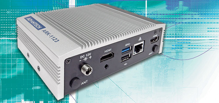 ARK-1123H cài đặt chế độ 3 màn hình hiển thị tùy chọn có thể thay đổi linh hoạt theo từng dự án khác nhau