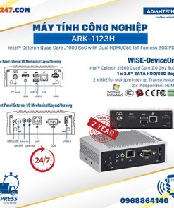 may tinh nhung khong quat advantech ark 1123h u0a3 3