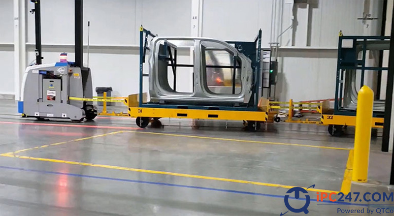 Xe tự hành AGV là gì? Tổng quan về xe tự hành AGV trong công nghiệp xe tu hanh agv 91