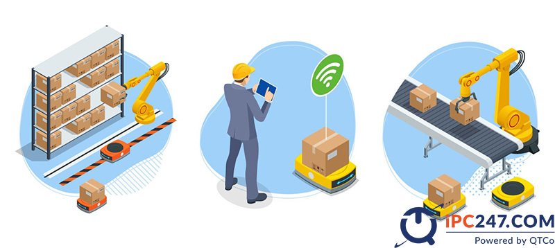 Xe tự hành AGV là gì? Tổng quan về xe tự hành AGV trong công nghiệp xe tu hanh agv 92