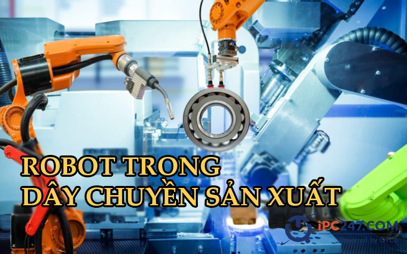 robot trong day chuyen san