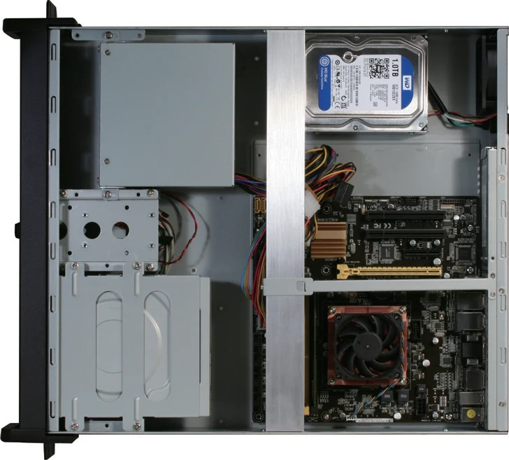 Bên trong ARC-625M khi mở nắp