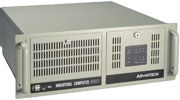 Advantech IPC-610H nhìn từ phía trước