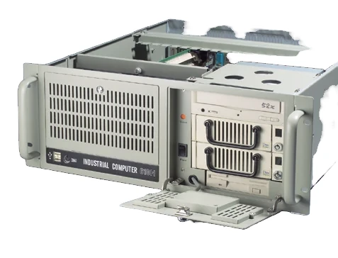 Advantech IPC-610H khi mở cửa trước