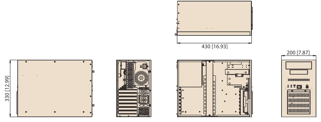 Bản vẽ kích thước IPC-7132 (mm)