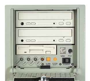 Mặt trước IPC-7220 khi mở cửa