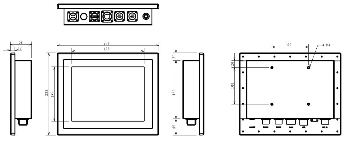 Bản vẽ kích thước KLD-1061B