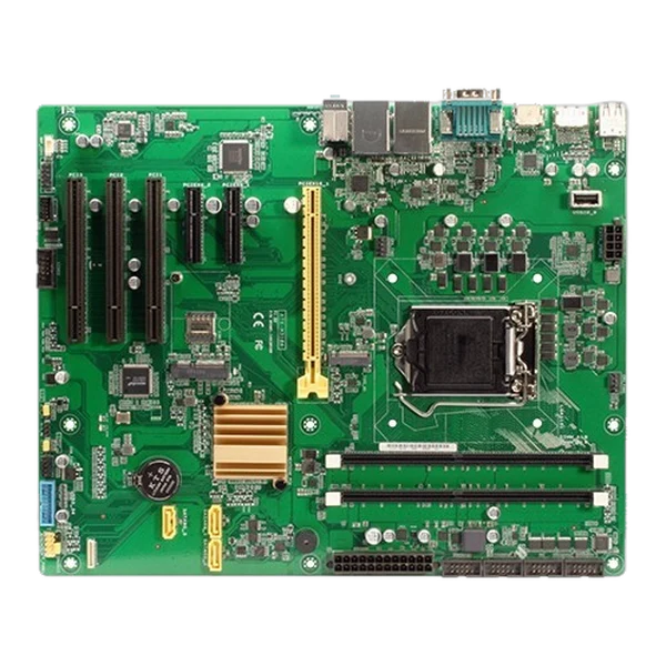 Bo mạch chủ ATX-H310A nhìn từ mặt trên