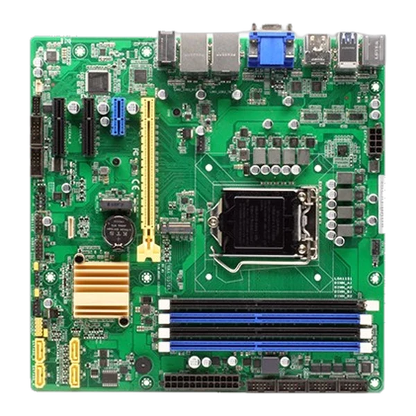 Bo mạch chủ MAX-Q370A nhìn thẳng từ trên xuống