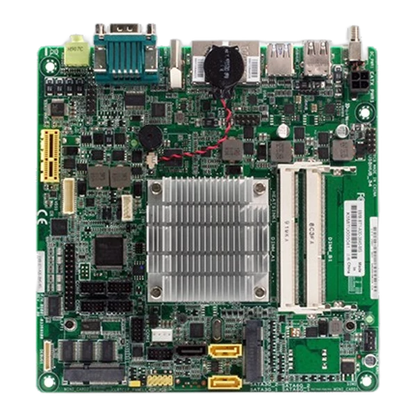 Bo mạch chủ Mini-ITX EMB-BT1 nhìn từ mặt trên
