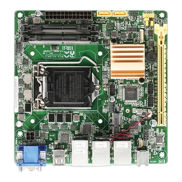 Bo mạch MIX-H310A1 nhìn từ trên xuống