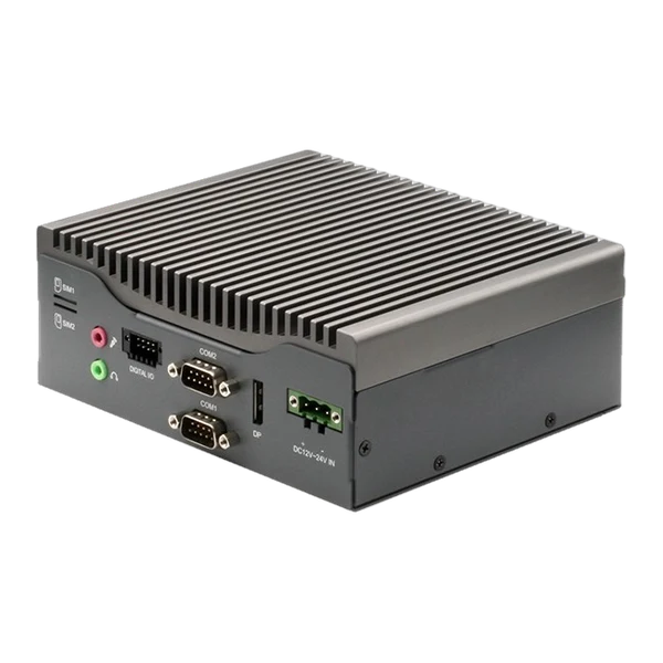Mặt cổng COM, DIO, DisplayPort và nguồn DC của AAEON VPC-3350S