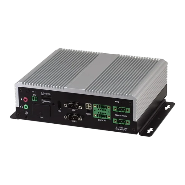 AAEON VPC-5600S nhìn từ phía cổng COM và cổng nguồn