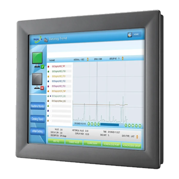 Advantech TPC-1782H nhìn thẳng mặt trước