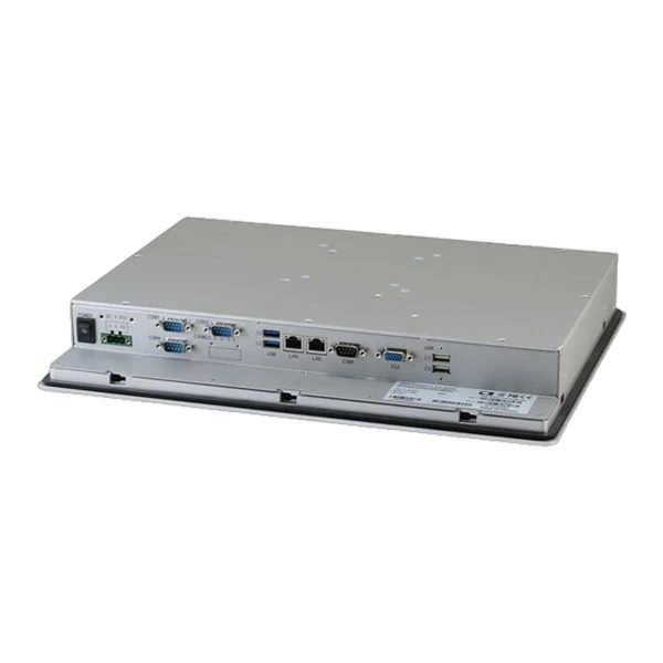 Mặt sau AAEON AHP-1154HTT với cụm cổng I/O